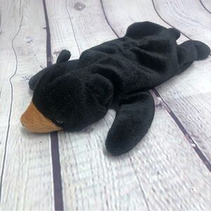 TY blacki bear the beanie babies
